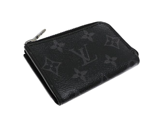 Portamonete Jour da uomo di Louis Vuitton Nero - vista 3