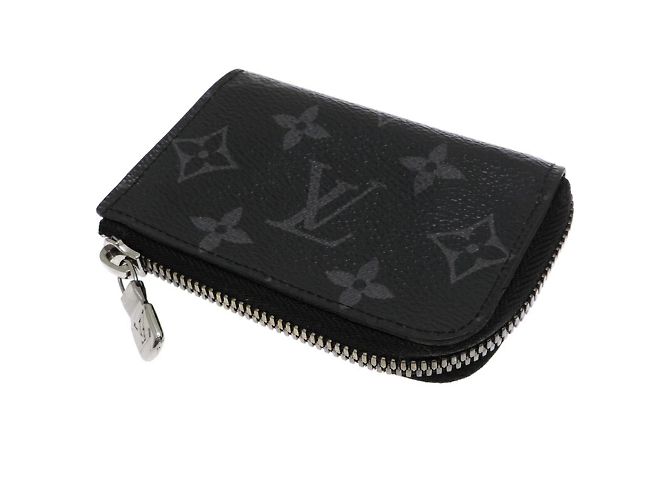 Portamonete Jour da uomo di Louis Vuitton Nero - vista 4