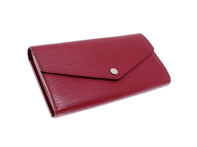Louis Vuitton Portemonnaie Sarah Lang Pink Fuschia - Ansicht 3