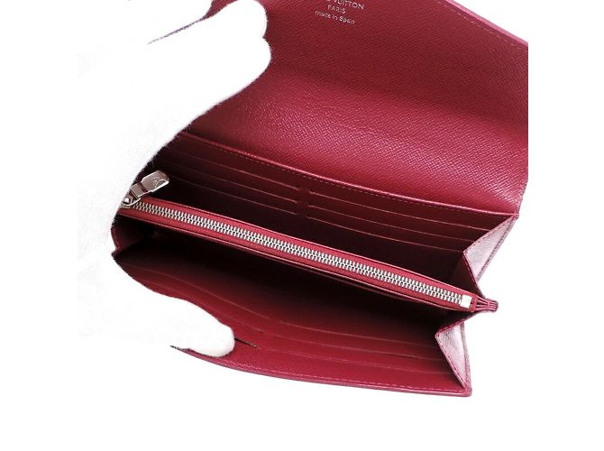 Louis Vuitton Portemonnaie Sarah Lang Pink Fuschia - Ansicht 6