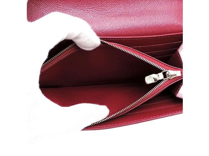 Louis Vuitton Portemonnaie Sarah Lang Pink Fuschia - Ansicht 7