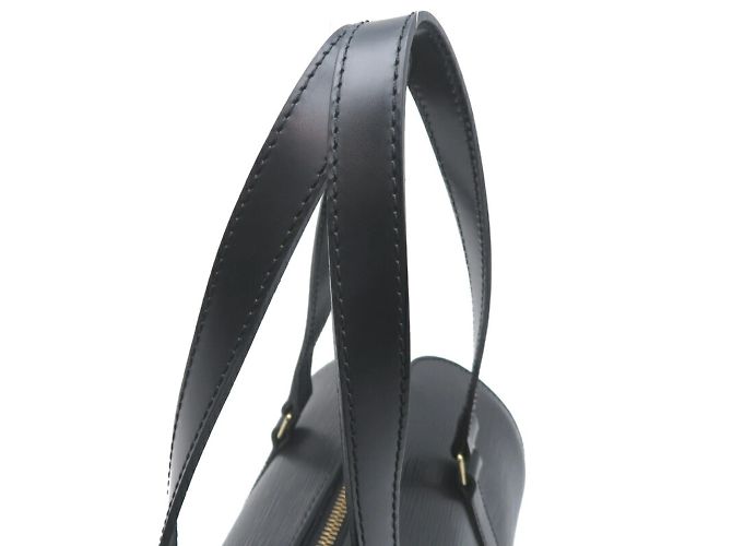 Pochette Soufflot Louis Vuitton Nero - vista 5