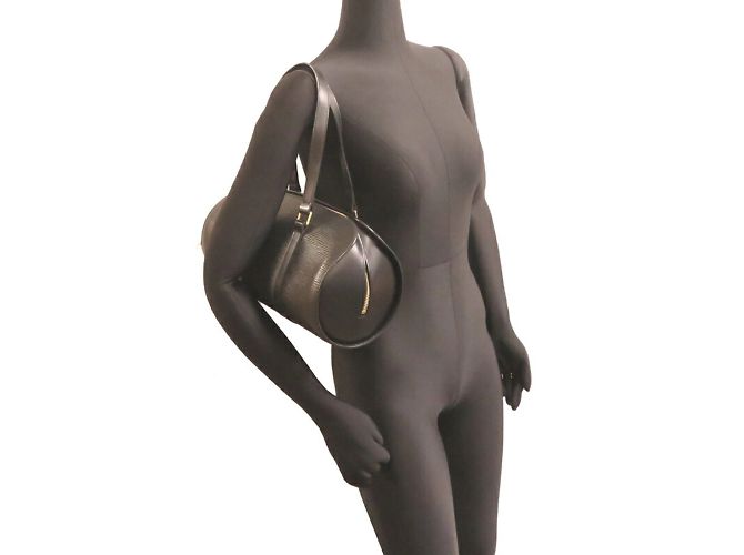 Pochette Soufflot Louis Vuitton Nero - vista 9