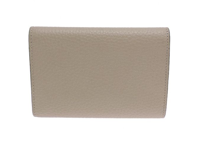 Billetera compacta bi-fold Capucines de Louis Vuitton Castaño - vista 2