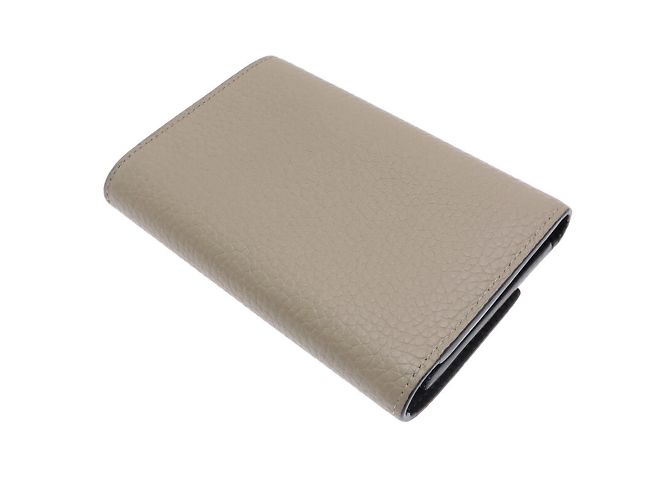 Billetera compacta bi-fold Capucines de Louis Vuitton Castaño - vista 4