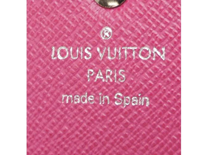 Cartera Larga Sarah de Louis Vuitton Negro Rosa - vista 8