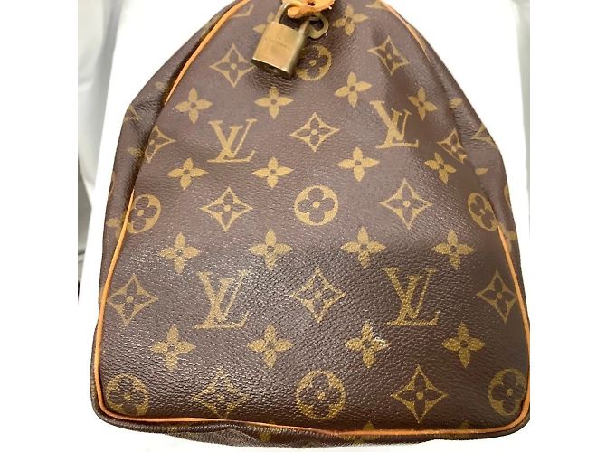 Sac Speedy 35 Monogram Louis Vuitton Monogramme - vue 4