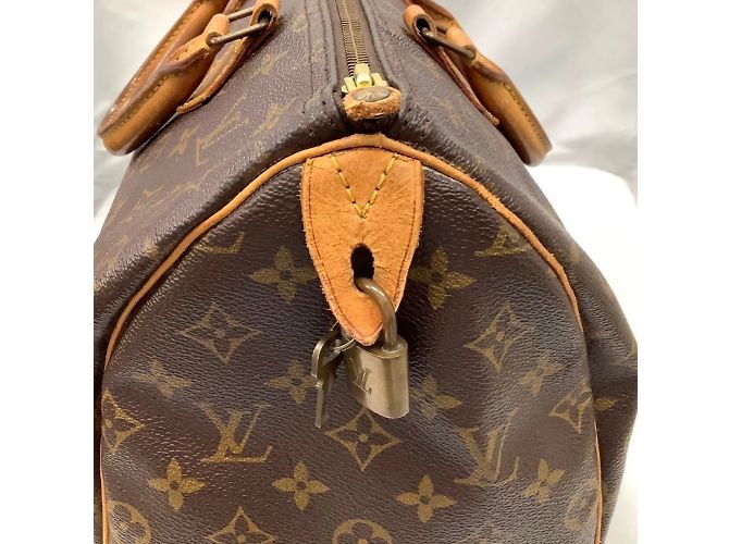 Sac Speedy 35 Monogram Louis Vuitton Monogramme - vue 6