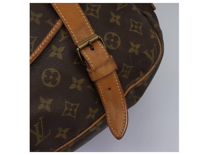 LOUIS VUITTON Borsa a Spalla Monogram Saumur 43 M42252 LV Auth 116983 Monogramma - vista 24