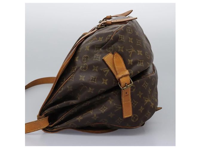 LOUIS VUITTON Borsa a Spalla Monogram Saumur 43 M42252 LV Auth 116983 Monogramma - vista 3