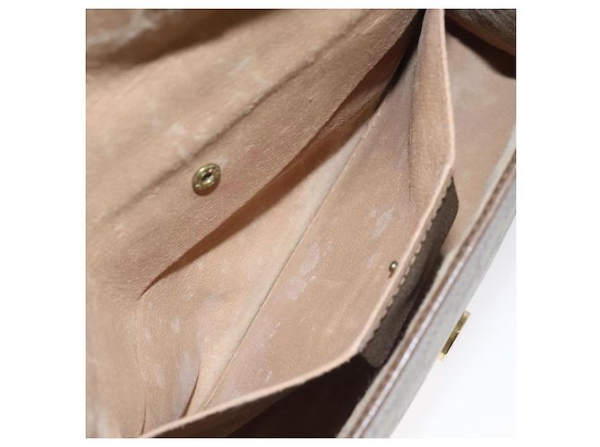 GUCCI GG Supreme Web Sherry Line Clutch Bag PVC Beige 89 01 030 Auth ep8459 - vista 18