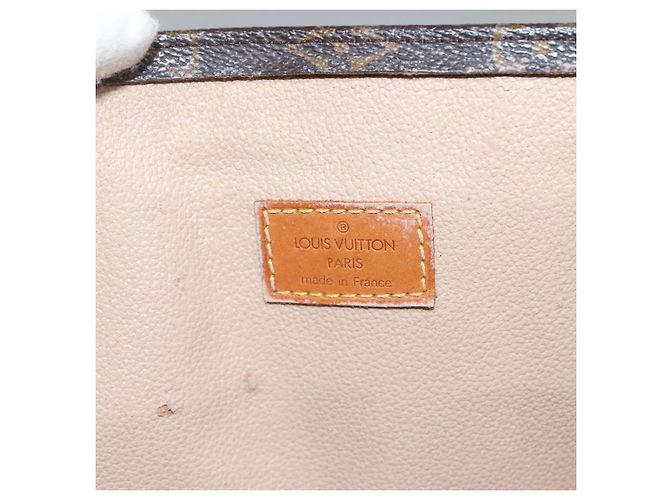 LOUIS VUITTON Borsa a Mano Monogram Sac Plat M51140 LV Auth ep8430 Monogramma - vista 10