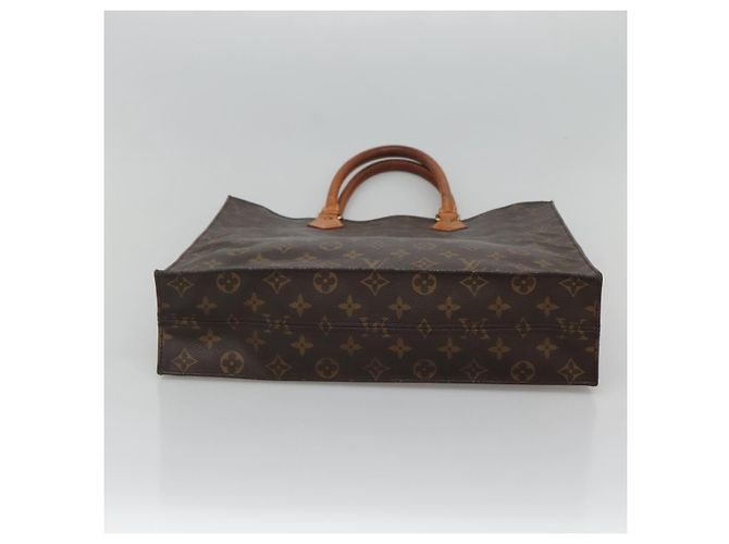 LOUIS VUITTON Borsa a Mano Monogram Sac Plat M51140 LV Auth ep8430 Monogramma - vista 5
