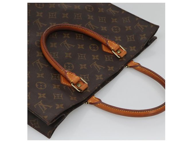 LOUIS VUITTON Borsa a Mano Monogram Sac Plat M51140 LV Auth ep8430 Monogramma - vista 6