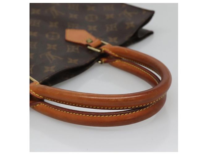 LOUIS VUITTON Borsa a Mano Monogram Sac Plat M51140 LV Auth ep8430 Monogramma - vista 7