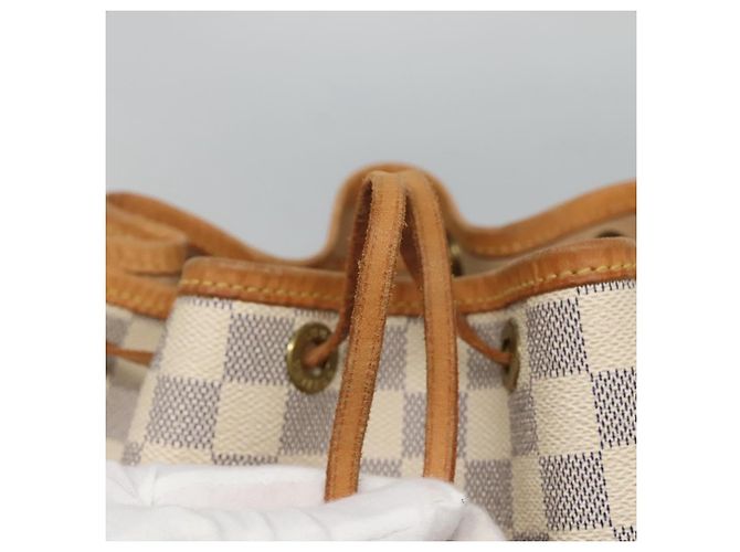 LOUIS VUITTON Borsa a Spalla Noe Damier Azur N42222 LV Auth MX220 - vista 10