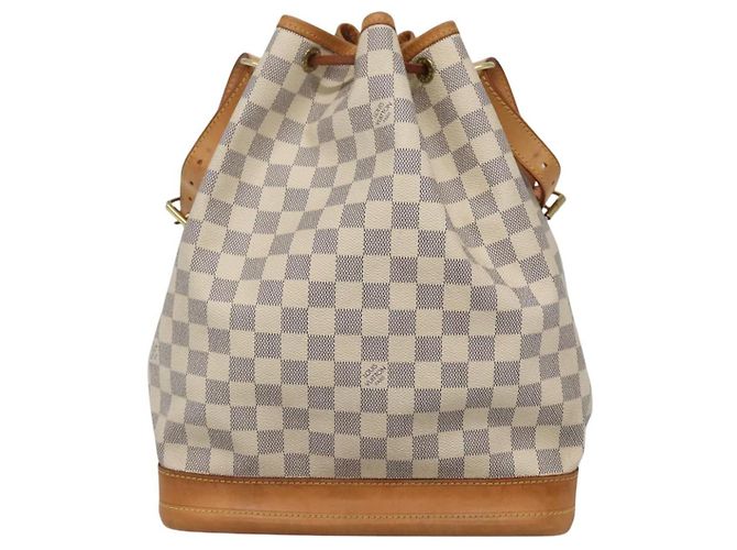 LOUIS VUITTON Borsa a Spalla Noe Damier Azur N42222 LV Auth MX220 - vista 2