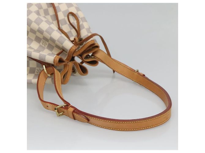 LOUIS VUITTON Borsa a Spalla Noe Damier Azur N42222 LV Auth MX220 - vista 7