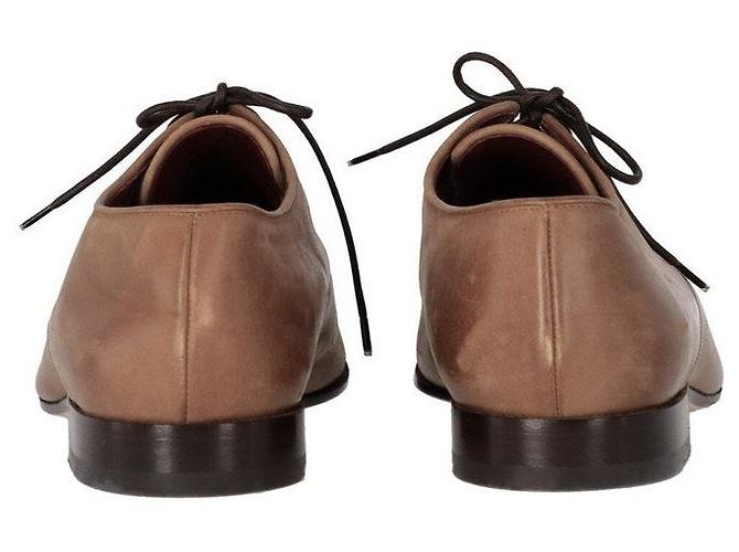 Chaussures à lacets marron Gianfranco Ferré - Années 2000 - vue 5