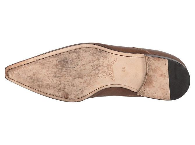 Chaussures à lacets marron Gianfranco Ferré - Années 2000 - vue 7