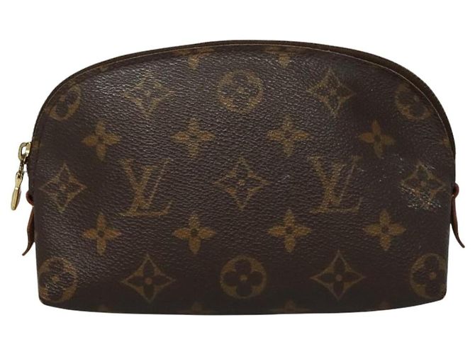 LOUIS VUITTON Monogram Pochette Cosmetic PM Cosmetic Pouch M47515 LV Auth ki5621 - view 13