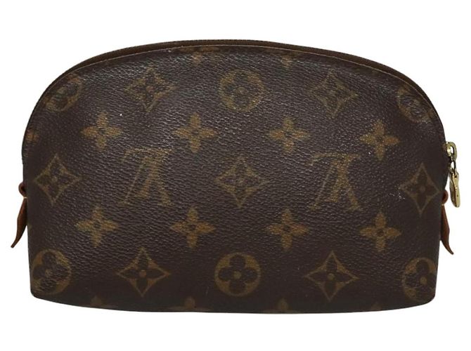LOUIS VUITTON Monogram Pochette Cosmetic PM Cosmetic Pouch M47515 LV Auth ki5621 - view 2