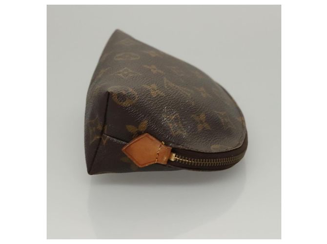 LOUIS VUITTON Monogram Pochette Cosmetic PM Cosmetic Pouch M47515 LV Auth ki5621 - view 3