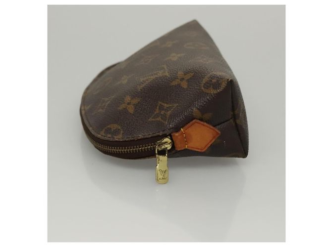 LOUIS VUITTON Monogram Pochette Cosmetic PM Cosmetic Pouch M47515 LV Auth ki5621 - view 4
