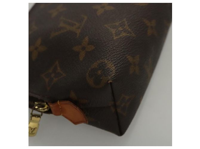 LOUIS VUITTON Monogram Pochette Cosmetic PM Cosmetic Pouch M47515 LV Auth ki5621 - view 7