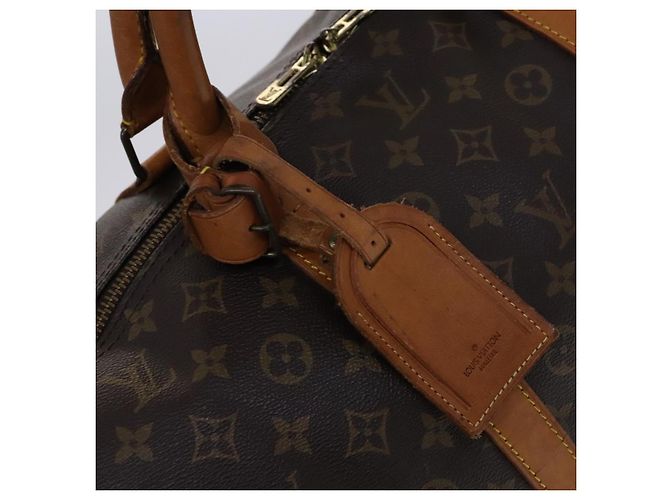 LOUIS VUITTON Monogram Keepall 60 Borsa Boston M41422 LV Auth 116854 Monogramma - vista 19