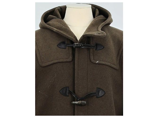 Barbara Bui Khaki wool duffle coat - view 2