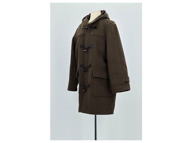 Barbara Bui Khaki wool duffle coat - view 4