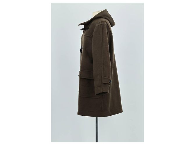 Barbara Bui Khaki wool duffle coat - view 5