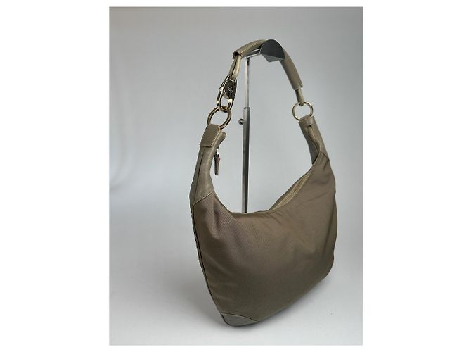Vintage Gucci Tasche Gold Beige - Ansicht 17