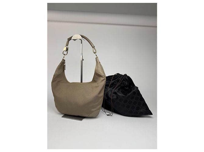 Vintage Gucci Tasche Gold Beige - Ansicht 2