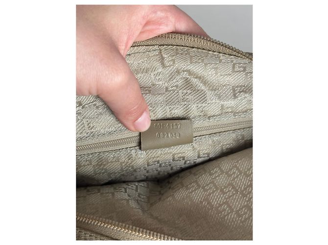 Vintage Gucci Tasche Gold Beige - Ansicht 3