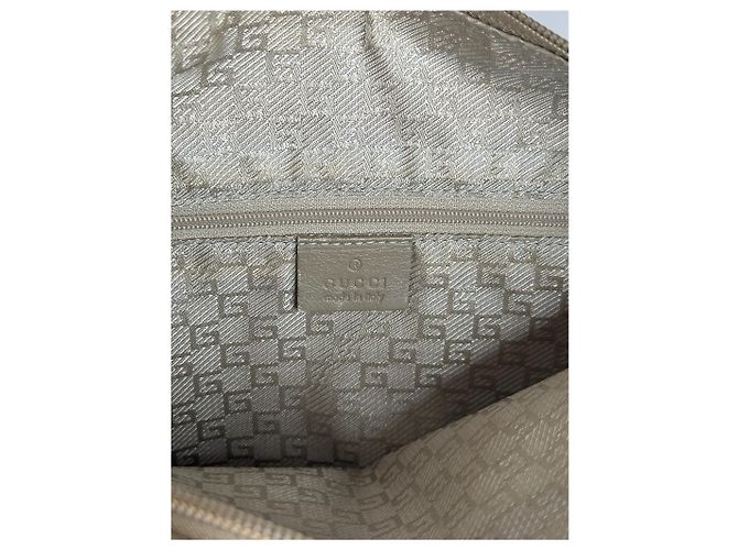 Vintage Gucci Tasche Gold Beige - Ansicht 6