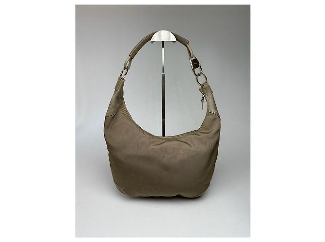 Vintage Gucci Tasche Gold Beige - Ansicht 9