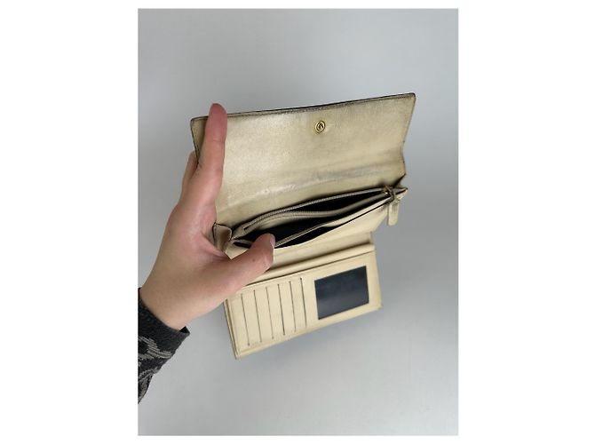 Vintage Loewe Madrid Leather Wallet Black - view 5
