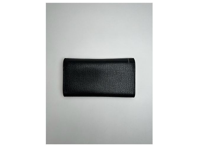 Vintage Loewe Madrid Leather Wallet Black - view 9