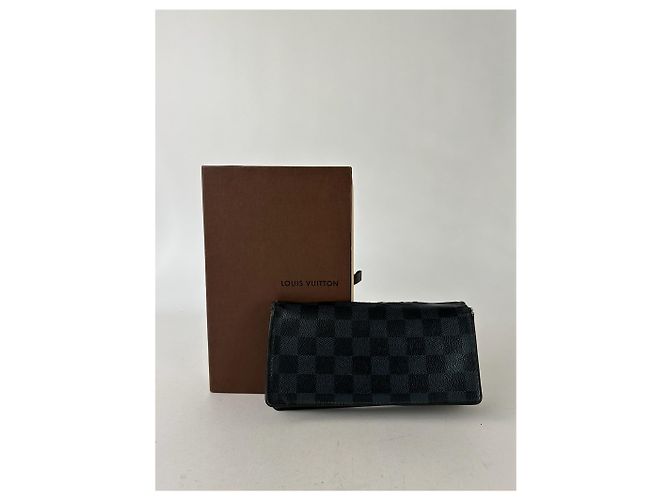Vintage Louis Vuitton Damier Monogram ID Holder Black - view 2