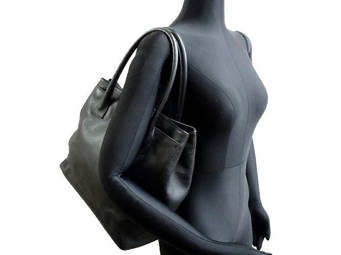 Executive Borsa Tote Esecutiva Chanel Nero - vista 9