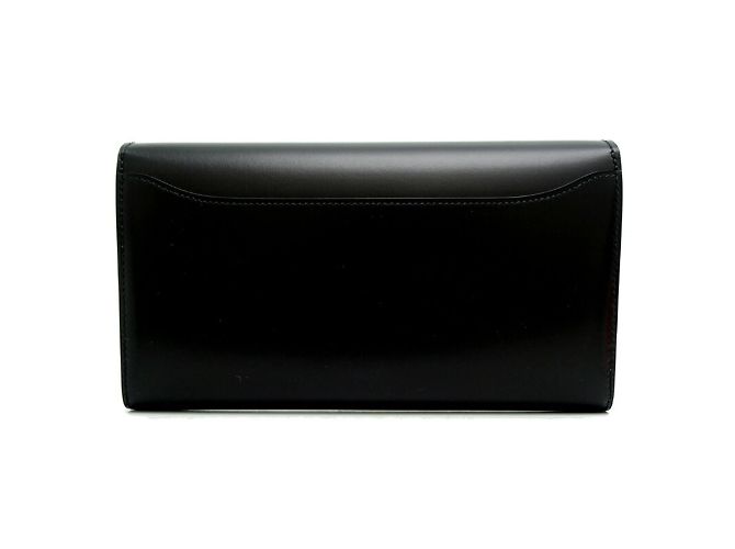 Hermès Portafoglio Donna Hermes Constance Long D Inciso Nero - vista 2