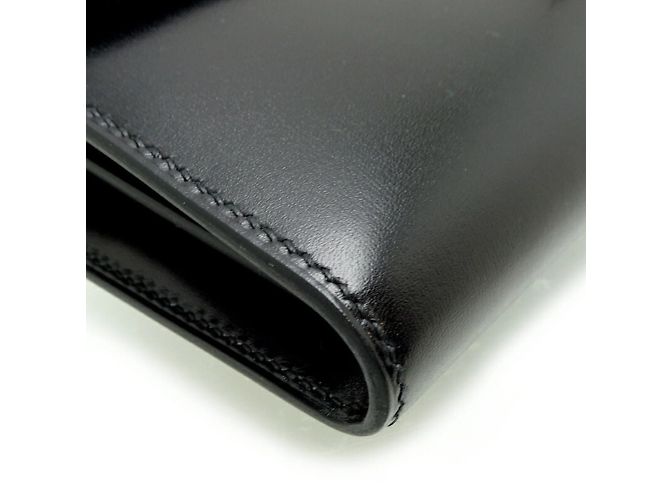 Hermès Portafoglio Donna Hermes Constance Long D Inciso Nero - vista 6