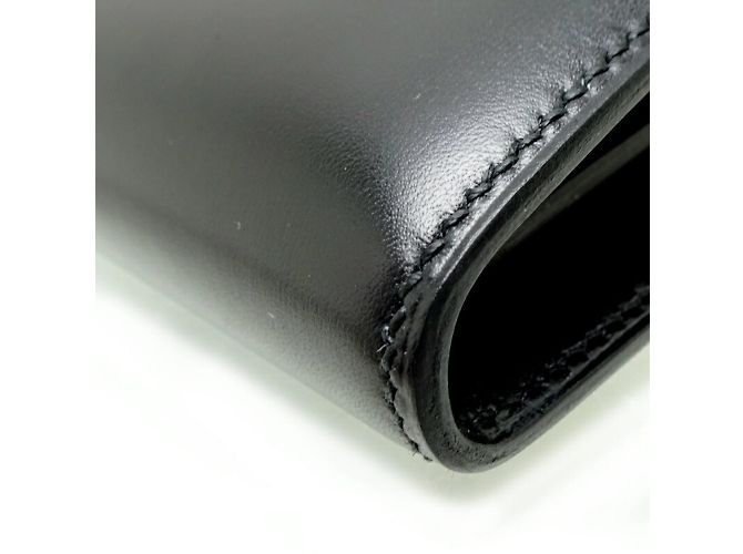 Hermès Portafoglio Donna Hermes Constance Long D Inciso Nero - vista 7
