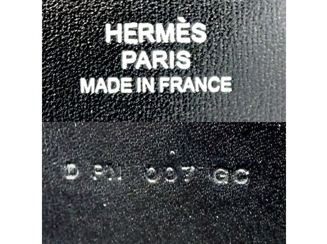 Hermès Portafoglio Donna Hermes Constance Long D Inciso Nero - vista 9