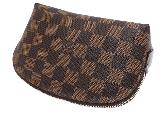 Pochette Tick PM Donna di Louis Vuitton Marrone Damier ebene - vista 4