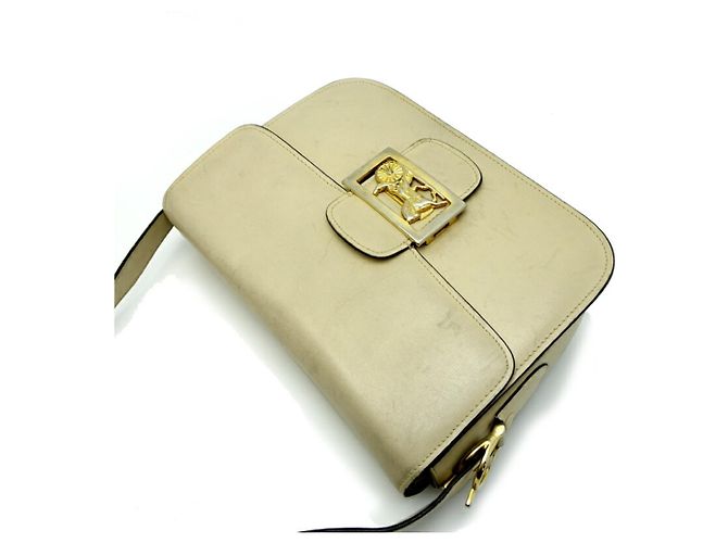 Céline Borsa a spalla Celine Horsecarriage per donne Crudo - vista 3