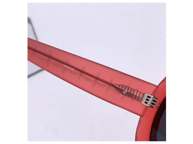 Jeremy Scott Gafas de sol oversize JSPool/1 rojas de Linda Farrow 145 mm - vista 6