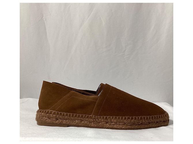 Tom Ford - Barnes Espadrilles aus braunem Wildleder - Ansicht 8